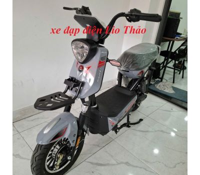 XE ĐẠP ĐIỆN XBULL 2024 MÀU XÁM ĐỎ