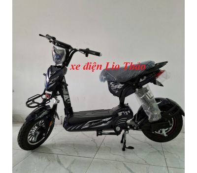 XE ĐẠP ĐIỆN 12A ĐỘ FULL MÀU XANH ĐEN