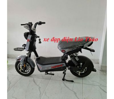 XE ĐẠP ĐIỆN XBULL 2024 MÀU XÁM ĐỎ